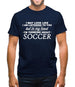 In My Head I'm Soccer Mens T-Shirt