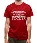 In My Head I'm Soccer Mens T-Shirt