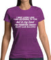 In My Head I'm Slot Car Racing Womens T-Shirt