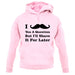 I Moustache You A Question unisex hoodie