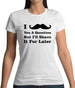 I Moustache You A Question Womens T-Shirt