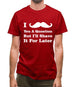 I Moustache You A Question Mens T-Shirt