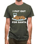 I Put Out For Santa Mens T-Shirt