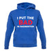 I Put The Bad in Badminton Unisex Hoodie