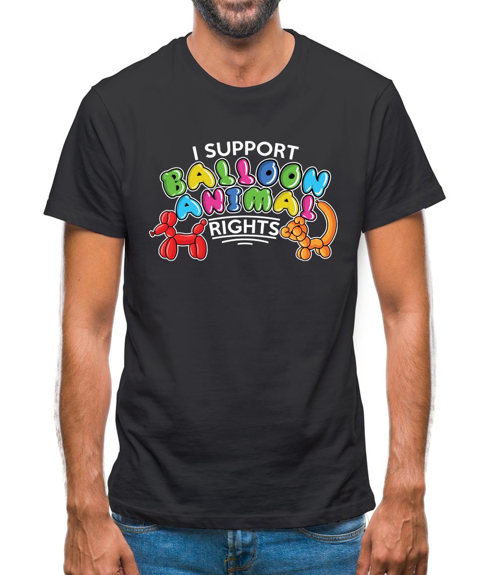 I Support Balloon Animal Rights Mens T-Shirt
