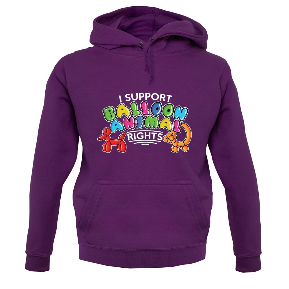 I Support Balloon Animal Rights unisex hoodie