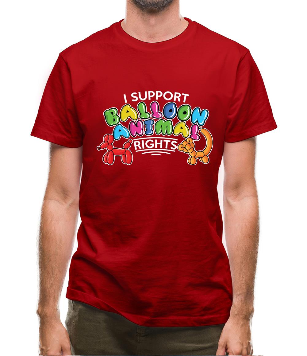 I Support Balloon Animal Rights Mens T-Shirt