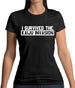 I Survived The Kaiju Invasion Womens T-Shirt