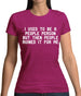 I Used To Be A People Person Womens T-Shirt