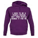 I Used To Be A People Person Unisex Hoodie