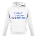 I Want To Be An Ice Princess unisex hoodie