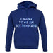 I Want To Be An Ice Princess unisex hoodie