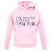 I Will Do What Queens Do Unisex Hoodie