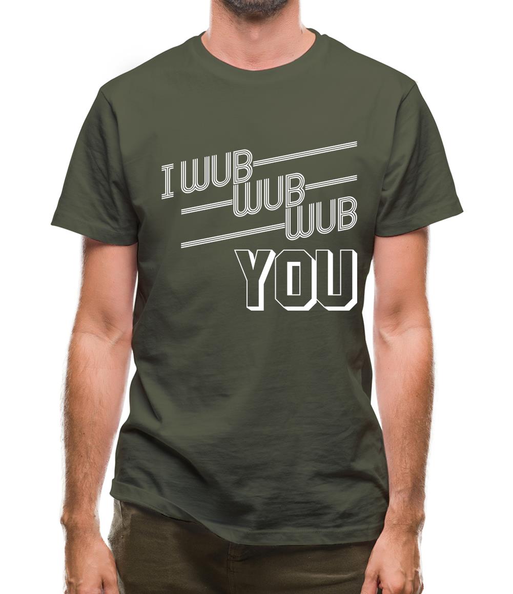 I Wub Wub Wub You Mens T-Shirt