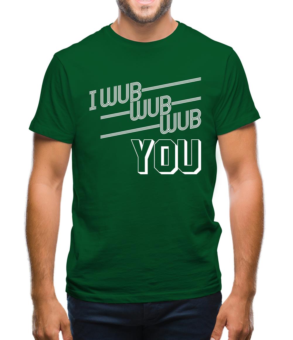 I Wub Wub Wub You Mens T-Shirt
