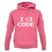 I Heart Code unisex hoodie