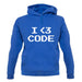 I Heart Code unisex hoodie