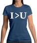 I Greater Than U Womens T-Shirt