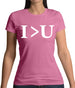 I Greater Than U Womens T-Shirt