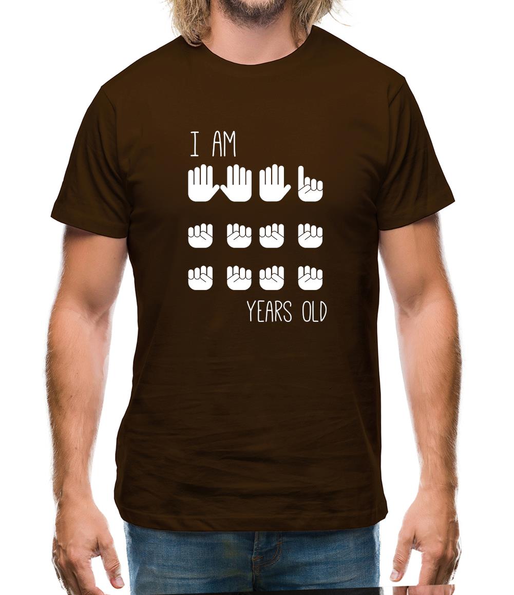 I Am 16 Years Old (Hands) Mens T-Shirt