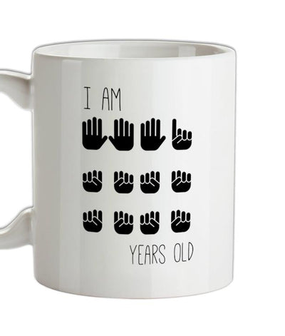 I Am 16 Years Old (Hands) Ceramic Mug