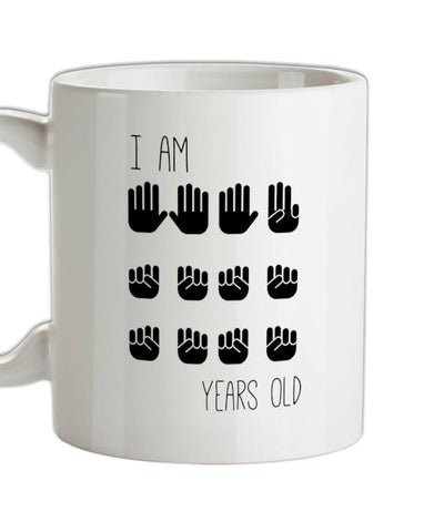 I Am 18 Years Old (Hands) Ceramic Mug