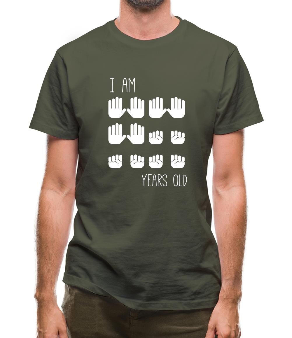 I Am 30 Years Old (Hands) Mens T-Shirt