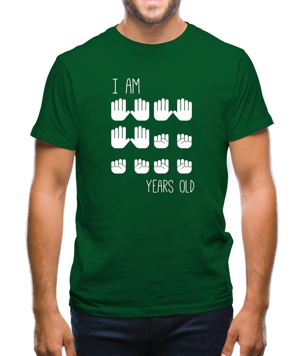 I Am 30 Years Old (Hands) Mens T-Shirt