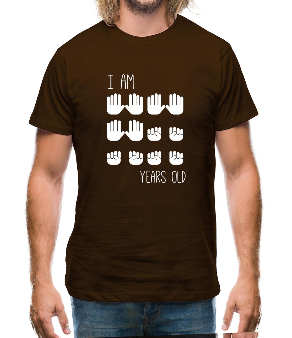 I Am 30 Years Old (Hands) Mens T-Shirt