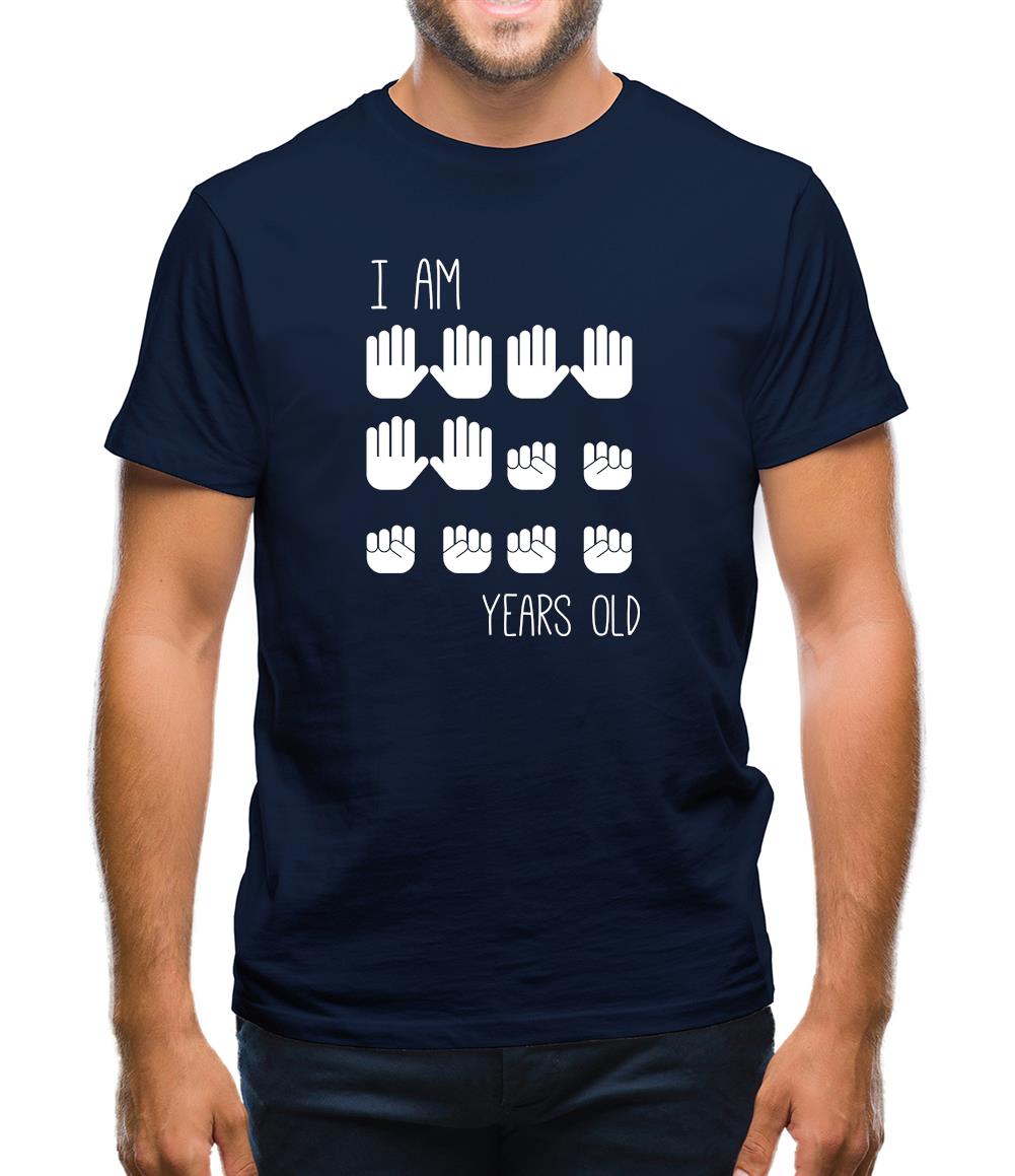 I Am 30 Years Old (Hands) Mens T-Shirt