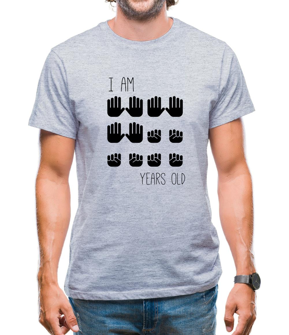 I Am 30 Years Old (Hands) Mens T-Shirt