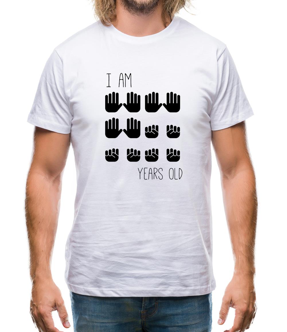 I Am 30 Years Old (Hands) Mens T-Shirt