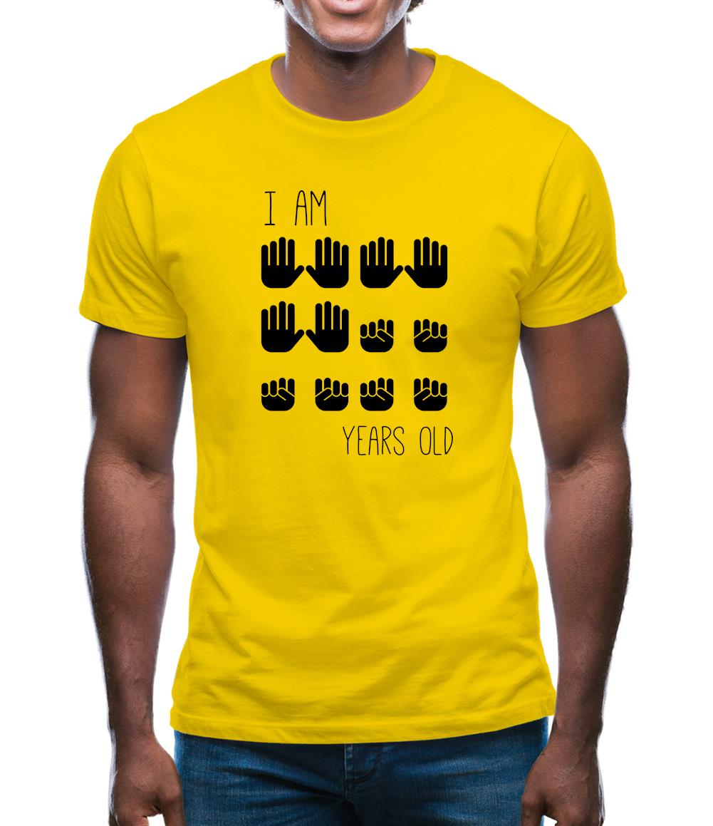 I Am 30 Years Old (Hands) Mens T-Shirt