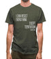 I Can Resist Everything Except Temptation Mens T-Shirt