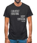 I Can Resist Everything Except Temptation Mens T-Shirt