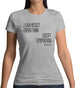 I Can Resist Everything Except Temptation Womens T-Shirt