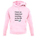 I Have An Important Meeting, on the 9th Hole unisex hoodie