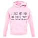 I Just Met You And This Is Crazy But Get In The Van unisex hoodie