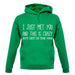 I Just Met You And This Is Crazy But Get In The Van unisex hoodie