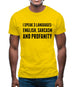 I Speak 3 Languages - English, Sarcasm and Profanity Mens T-Shirt