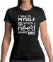 I Talk To Myself For Expert Advice Womens T-Shirt