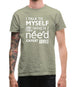 I Talk To Myself For Expert Advice Mens T-Shirt