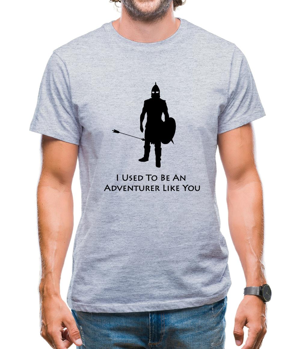 I Used To Be An Adventurer Like You Mens T-Shirt