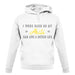 I Work Hard For My Akita unisex hoodie