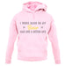 I Work Hard For My Boxer unisex hoodie