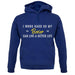 I Work Hard For My Boxer unisex hoodie