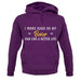 I Work Hard For My Boxer unisex hoodie