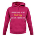 I Work Hard For My Bull Dog unisex hoodie