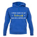 I Work Hard For My Bull Terrier unisex hoodie