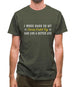 I Work Hard For My Chinese Crested Dog Mens T-Shirt